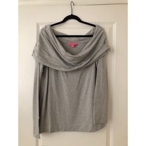 Off the Shoulder Sweatshirt